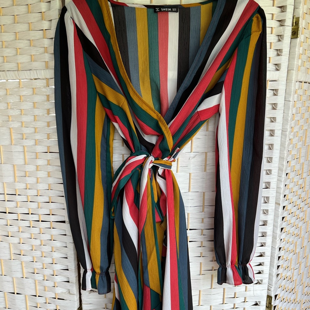 Multicolored shein dress